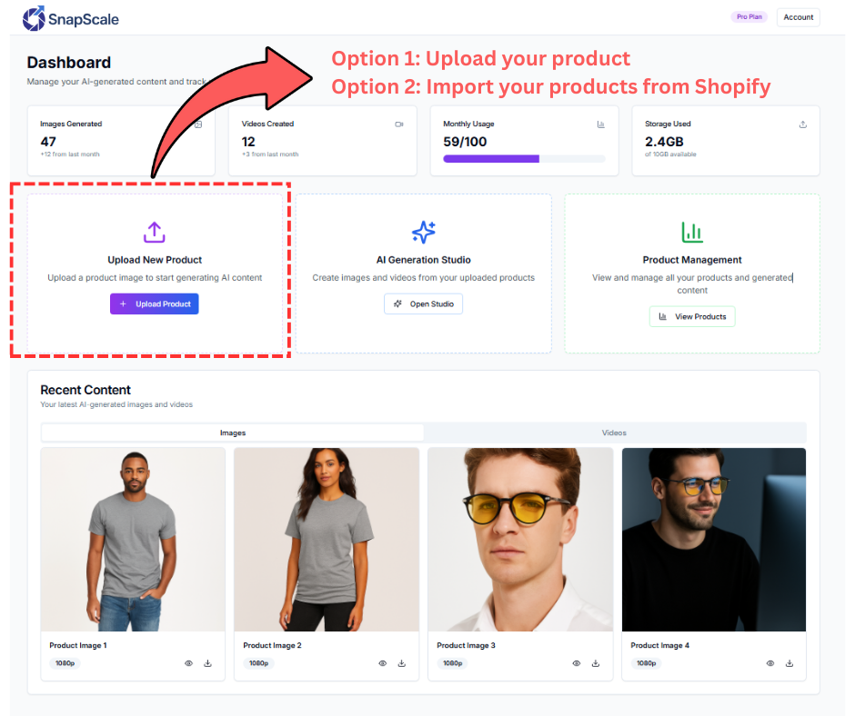 Dashboard Overview